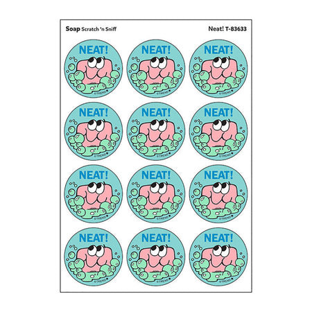 Neat!/Soap Scent Retro Scratch 'n Sniff Stinky Stickers&reg;, 24 ct.