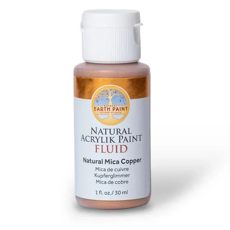 Natural Fluid Acrylik - 1 oz - Copper Mica
