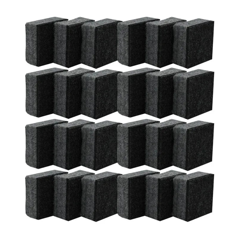 Felt Student Dry Erase/Chalkboard Erasers, Pack of 24