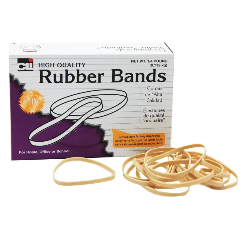 Rubber Bands, #32 (3" x 1/8"), 1/4 Pound Bag