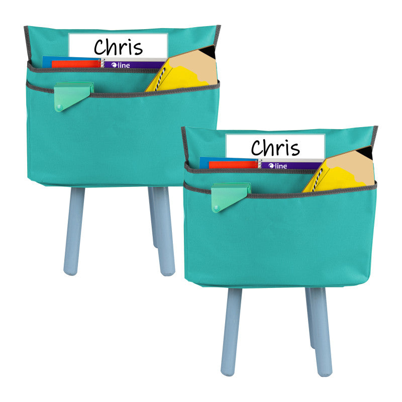 Standard Chair Cubbie&trade;, 14", Seafoam Green, Pack of 2