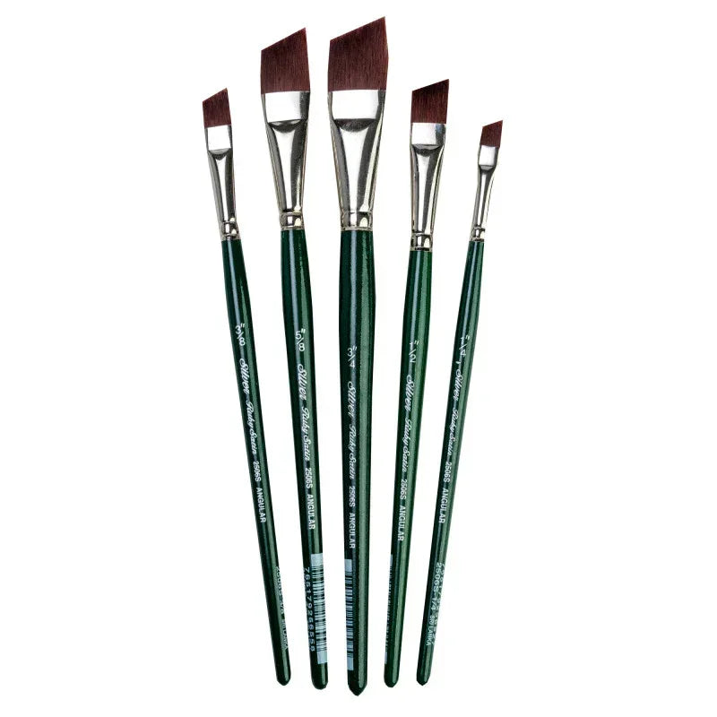 Ruby Satin Angles, 5 Brushes
