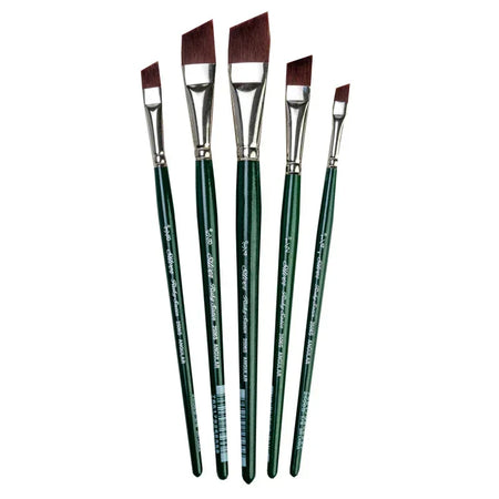 Ruby Satin Angles, 5 Brushes