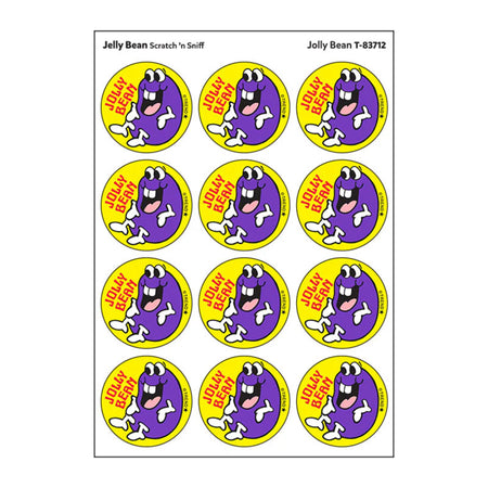 Jolly Bean/Jelly Bean scent Retro Scratch 'n Sniff Stinky Stickers&reg;, 24 ct.