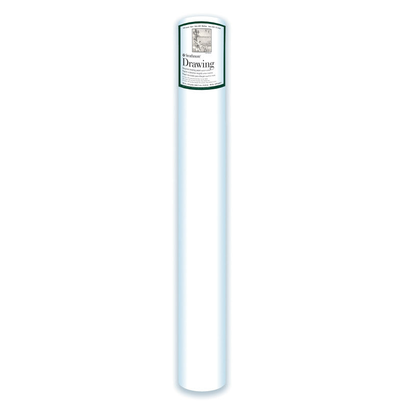 400 Series Drawing Paper Roll, Recycled, Medium Finish, Bright White, 42 inchx10 yards