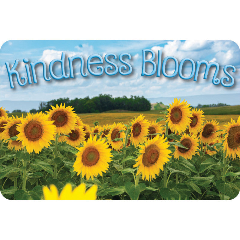 The Original Fun MatÂ® Computer Mouse Pad, 11.75x8 in, Kindness Blooms, Sunflowers