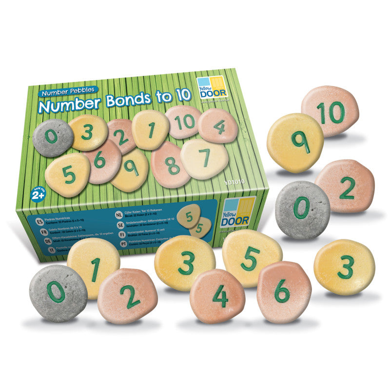 Number Pebbles, Set of 22