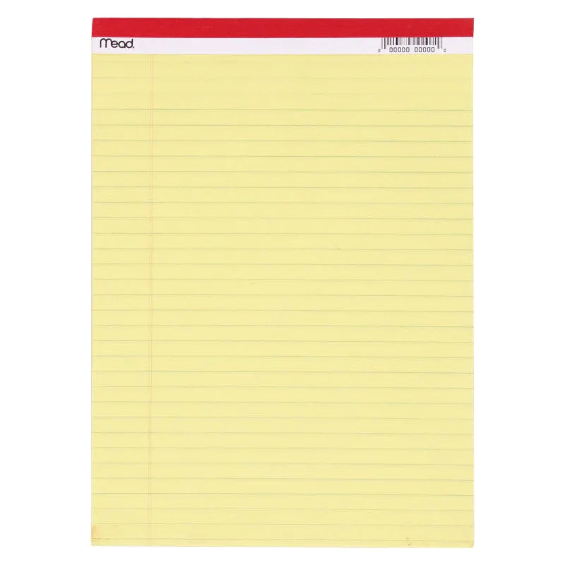 Standard Legal Pad, 8-1/2" x 11-3/4", 50 Sheets