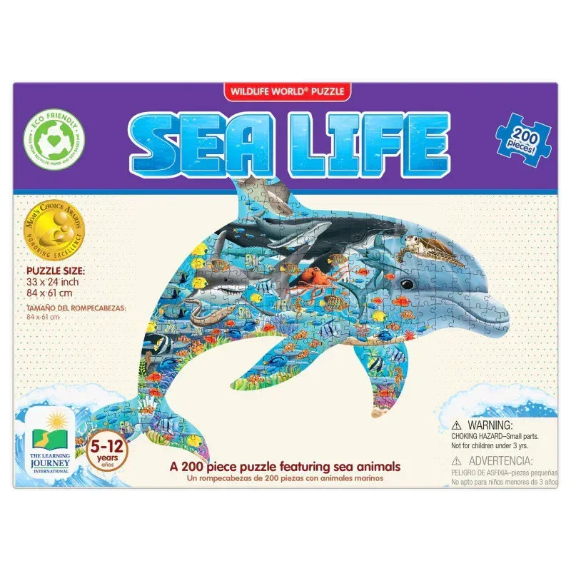Wildlife World - Sea Life Puzzle, 200 Pieces