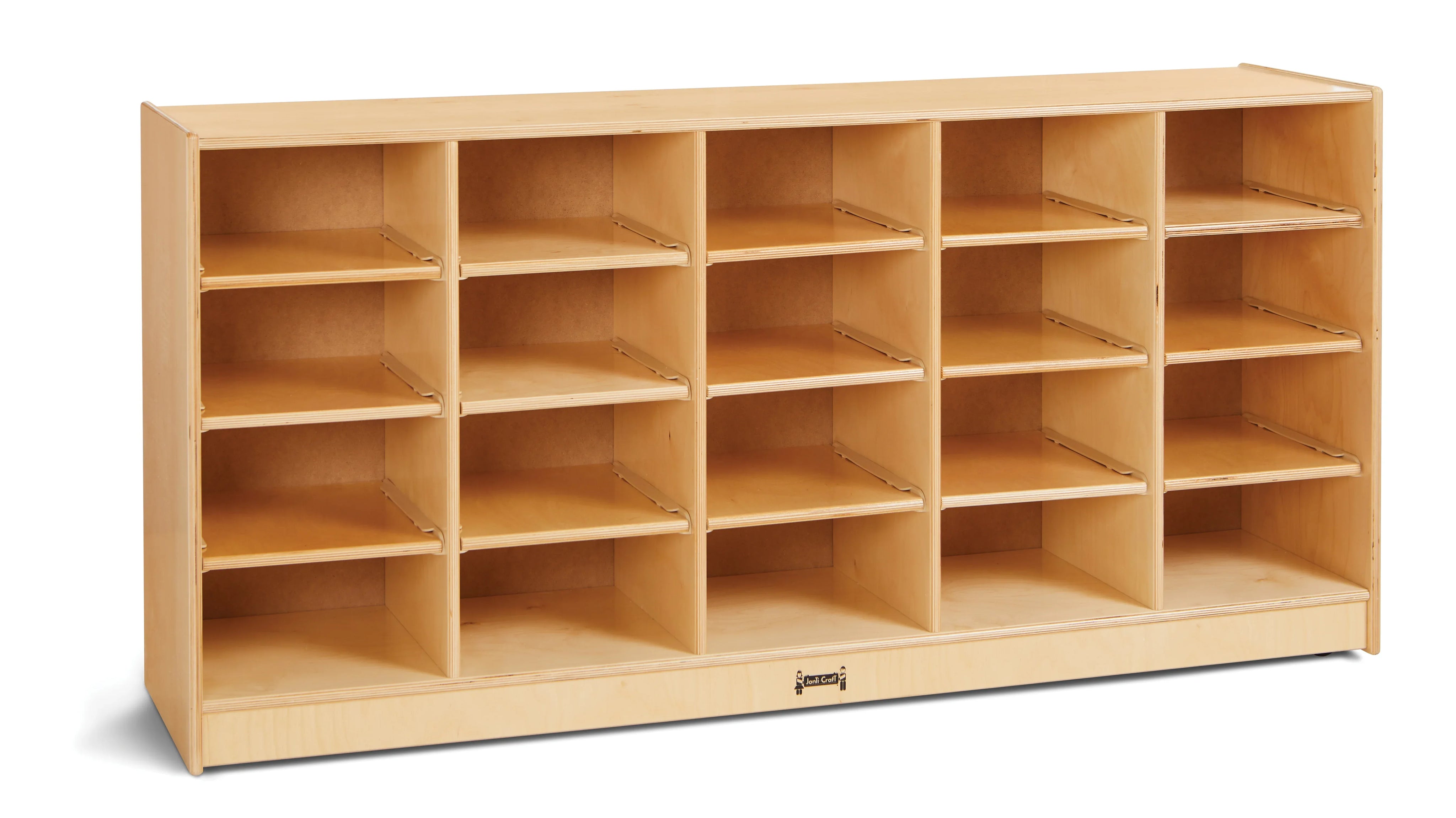 Jonti-Craft® 20 Tub Mobile Storage - with Colored Tubs