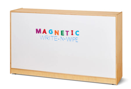 Jonti-Craft® 30 Cubbie-Tray Mobile Storage - with Colored Trays - Magnetic Write-n-Wipe Back