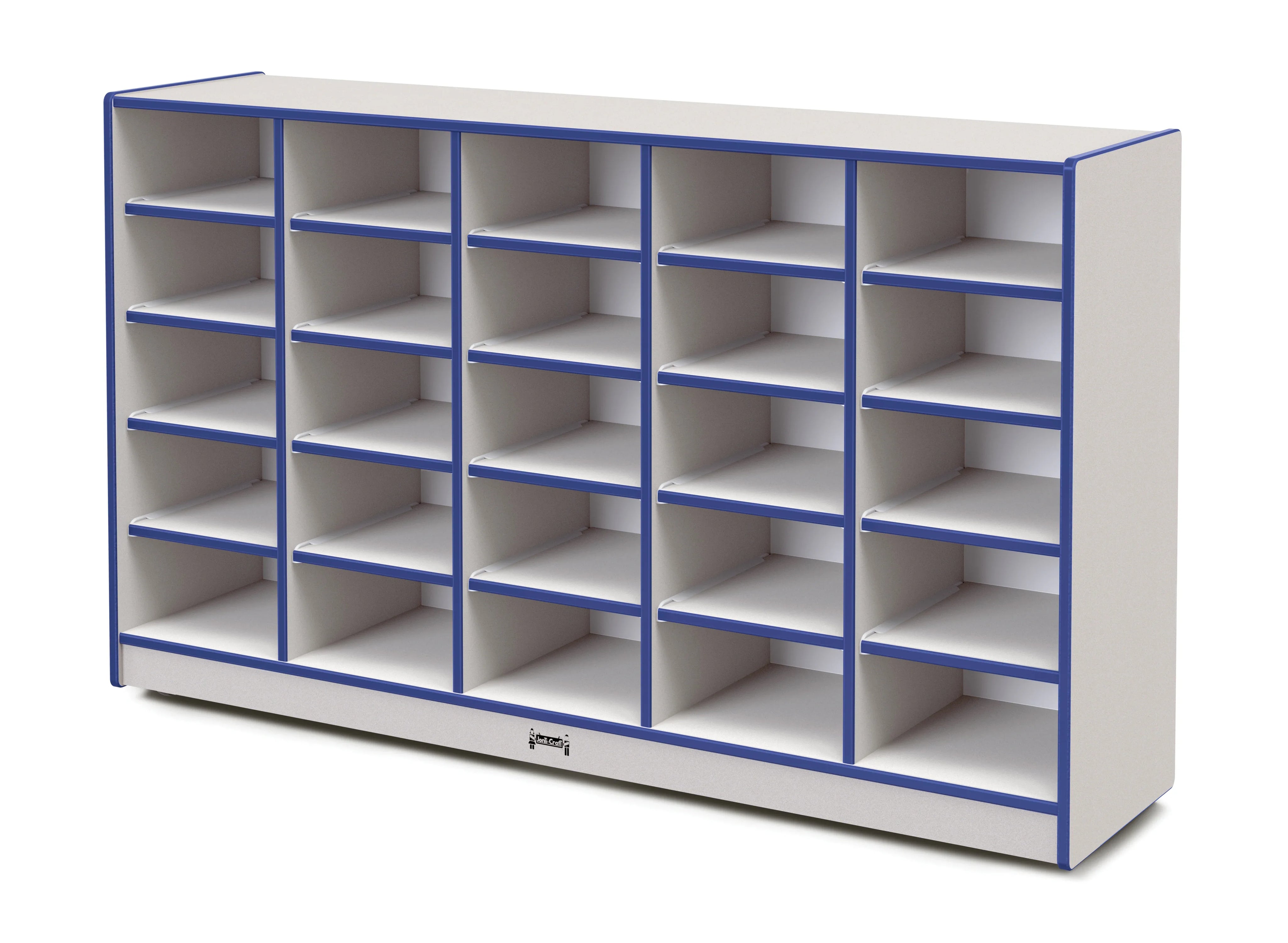 Rainbow Accents® 25 Tub Mobile Storage - without Tubs - Blue