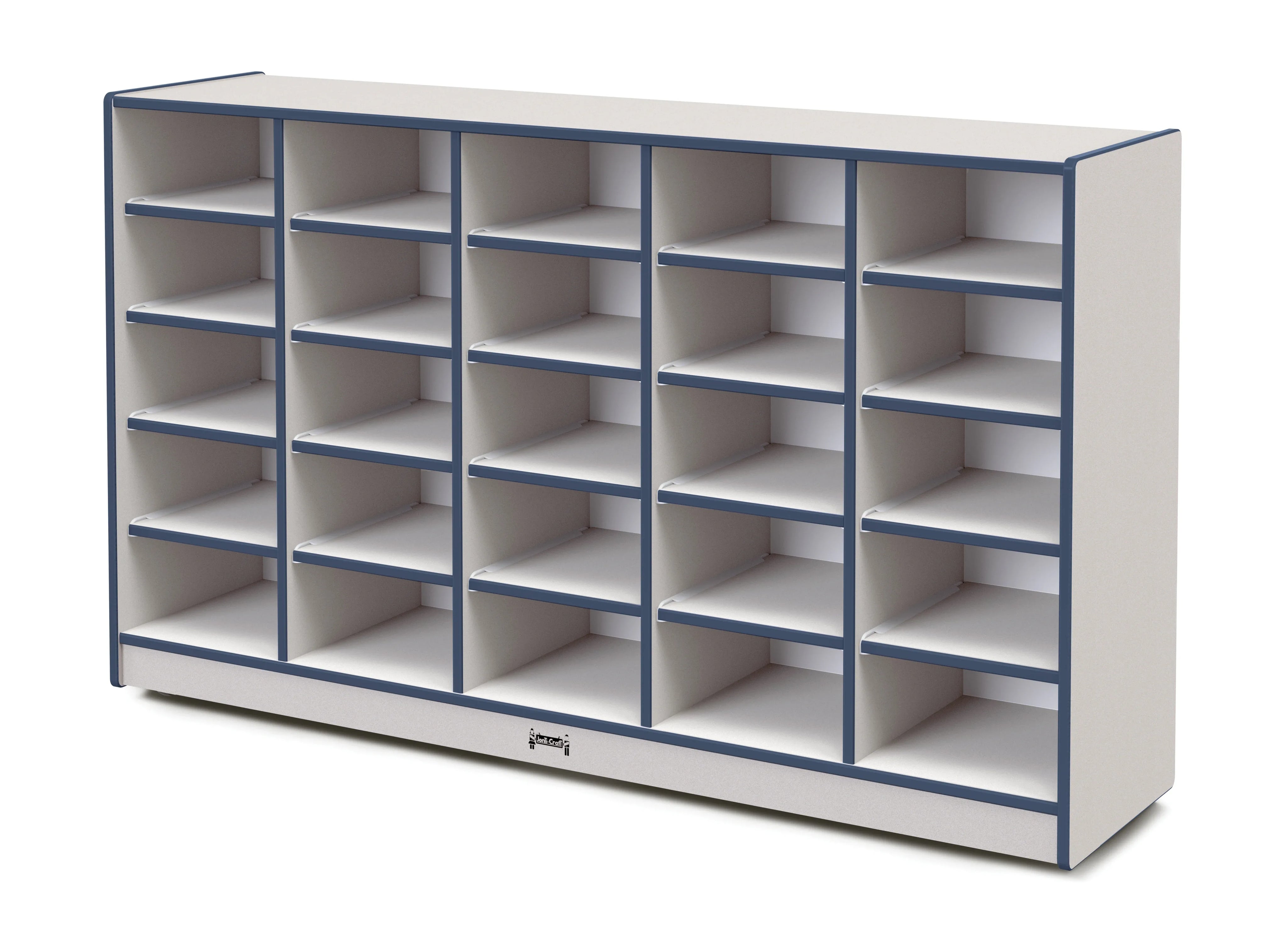 Rainbow Accents® 25 Tub Mobile Storage - without Tubs - Navy