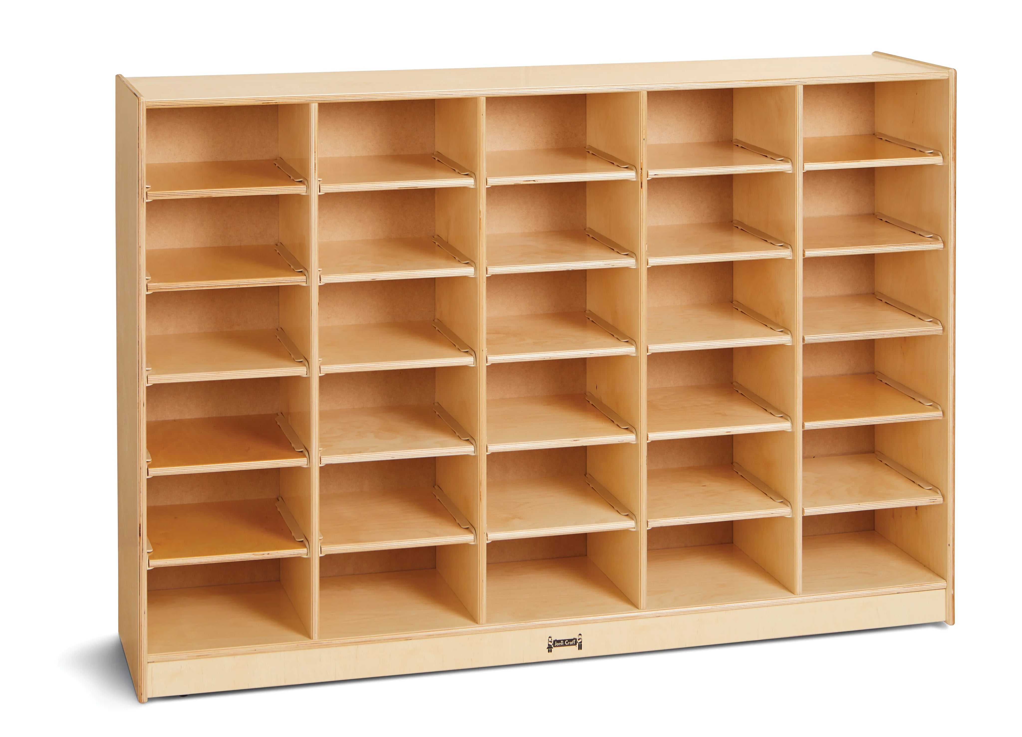 Jonti-Craft® 30 Tub Mobile Storage - without Tubs - Magnetic Write-n-Wipe Back