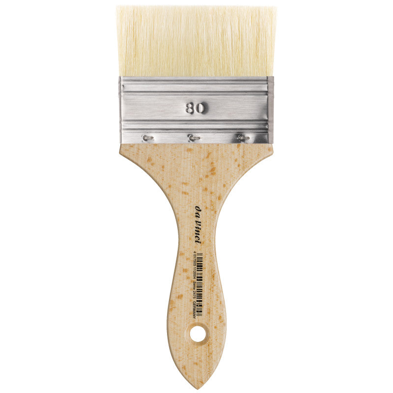 MAESTRO2 Mottler Brush, Natural Bristle, Acrylic & Oil, Flat, Series 2475, Size 80