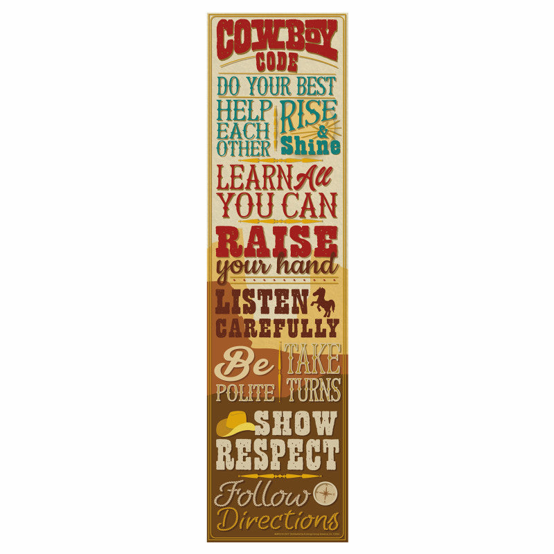 Wild Wild Classroom Banner, 12" x 45"