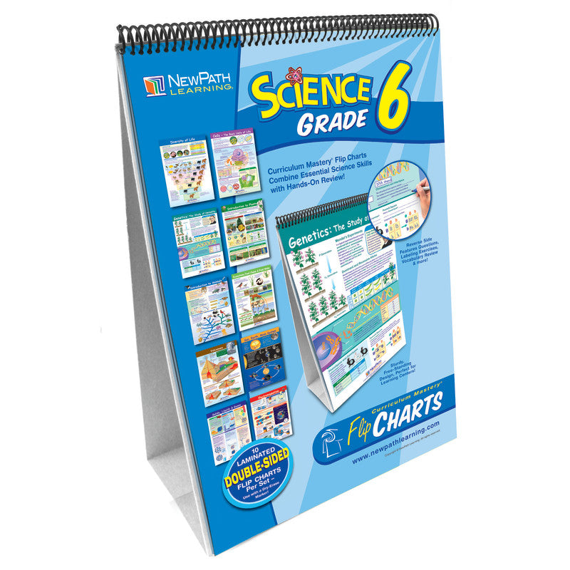 Science Skills Curriculum Mastery&reg; Flip Chart, Grade 6