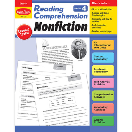 Reading Comprehension: Nonfiction, Grade 4