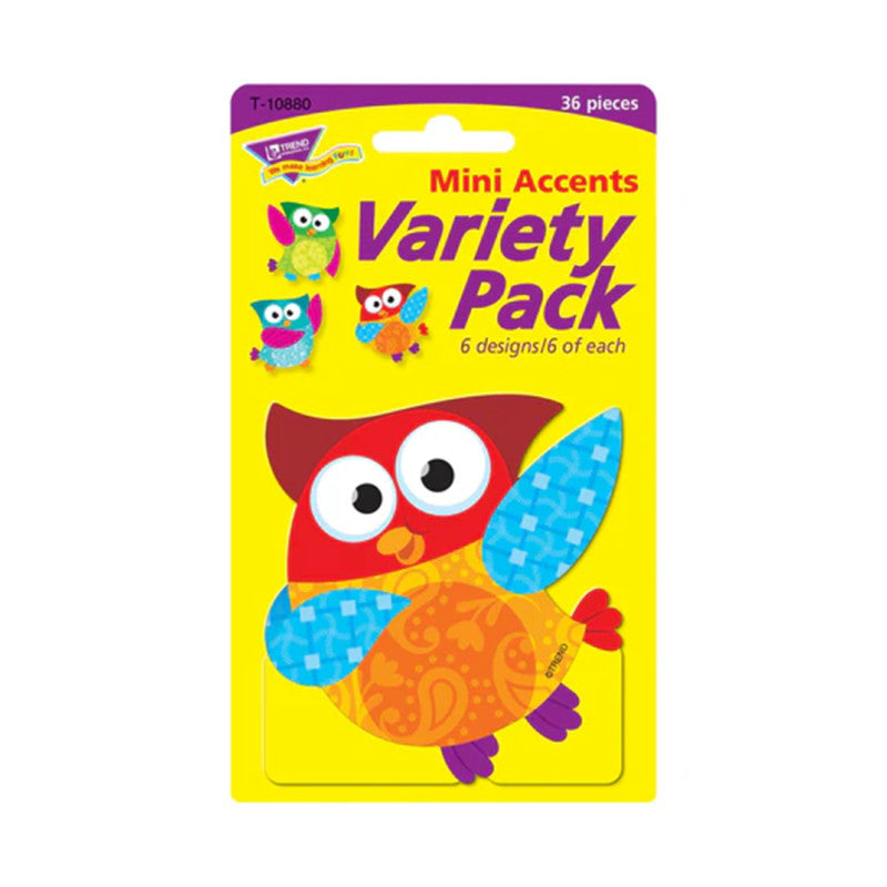 Owl-Stars!Â® Mini Accents Variety Pack, 36 ct