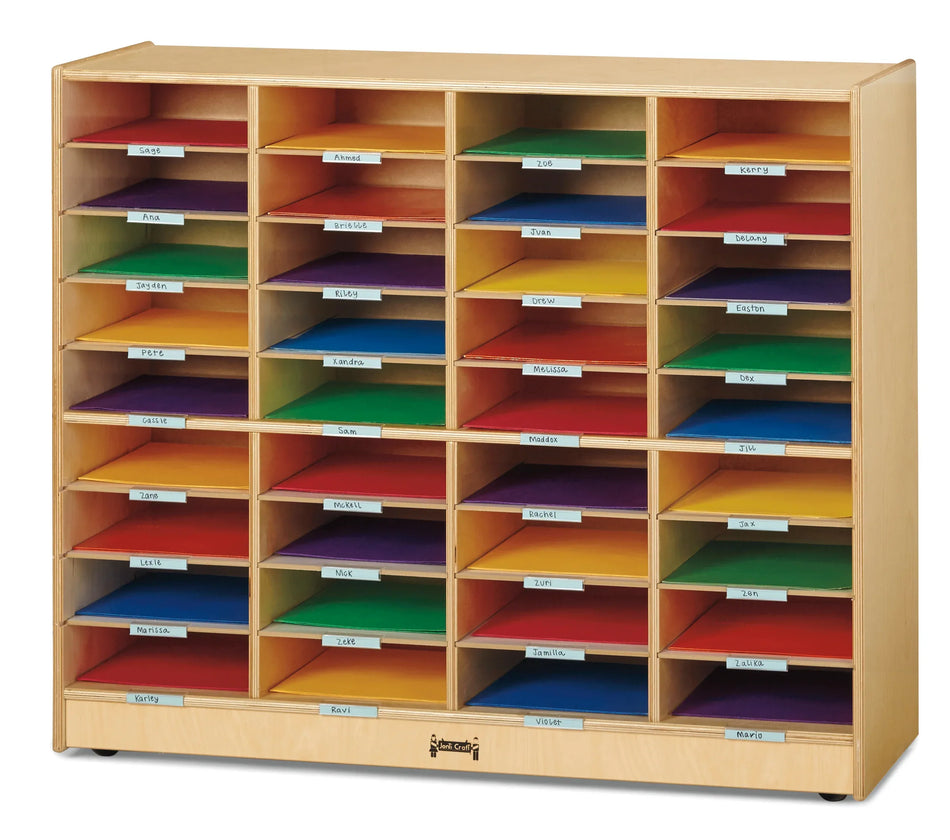 Jonti-Craft® Mobile Mailbox Organizer - Plywood Back