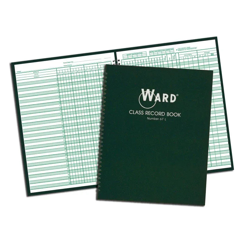 Class Record Book, 38 Name, 6-7 Week Periods