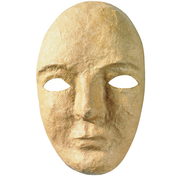 CREATIVITY STREET® Papier Mache Mask 8" x 5-1/4"- Single mask