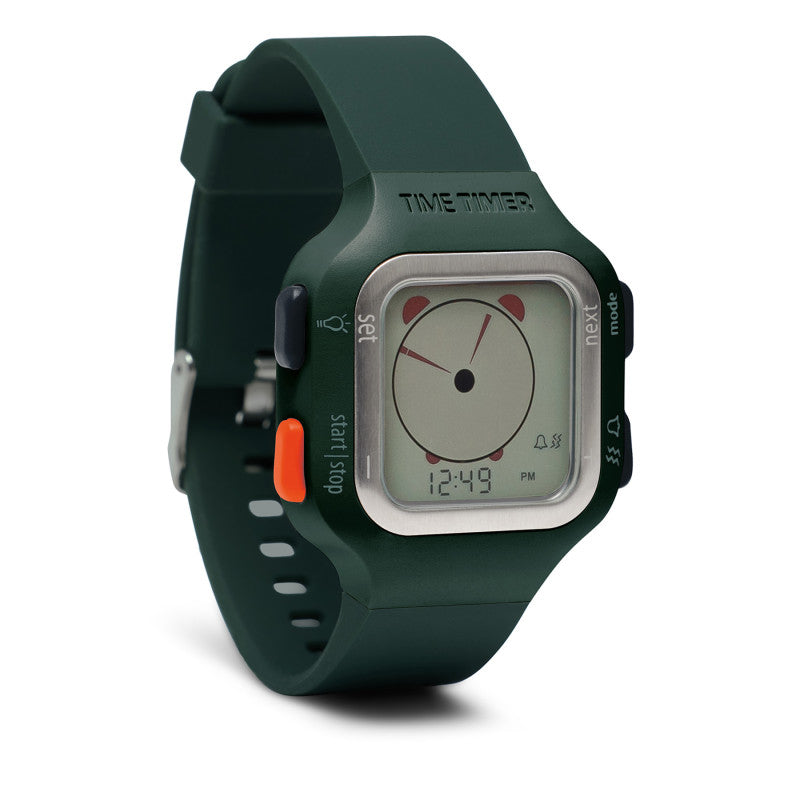 Time Timer Watch, Large, Sequoia Green