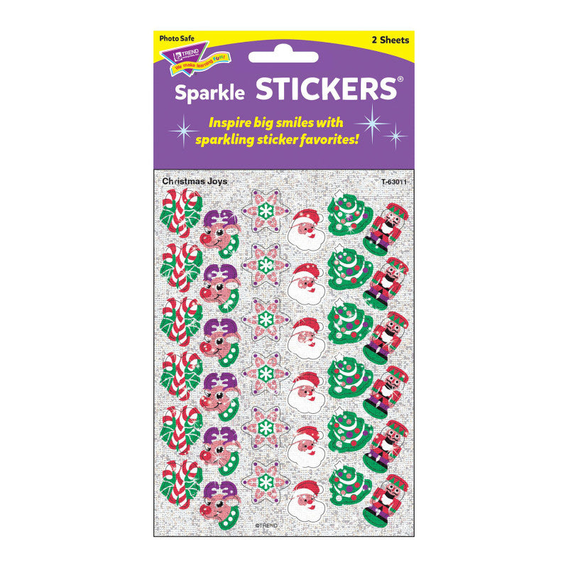 Christmas Joys Sparkle StickersÂ®, 72 ct
