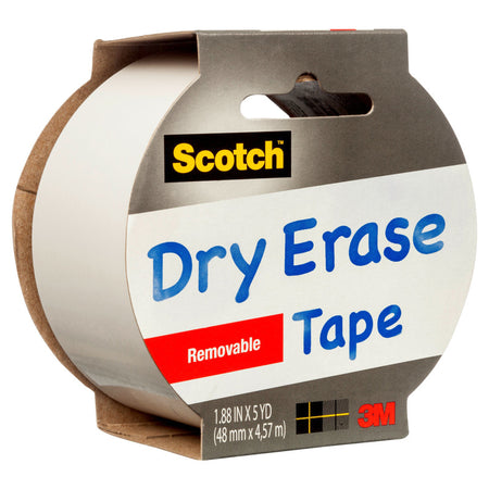 Dry Erase Tape, 1.88" x 5yd