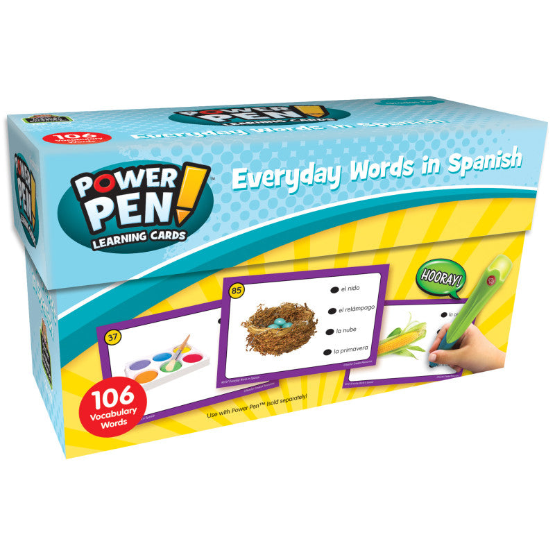 Power Pen&reg; Learning Cards: Everyday Words in Spanish