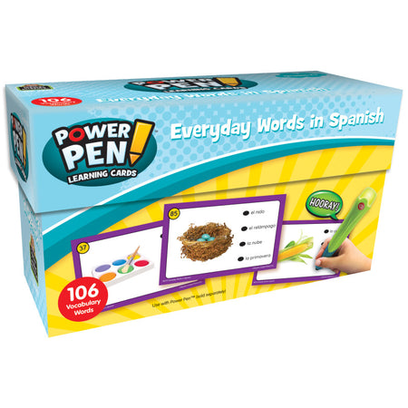 Power Pen&reg; Learning Cards: Everyday Words in Spanish