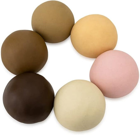 Multicultural Dazzlin' Dough Assortment Value Pack - set of six 1 lb. tubs (HYG-4716)