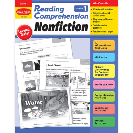 Reading Comprehension: Nonfiction, Grade 1