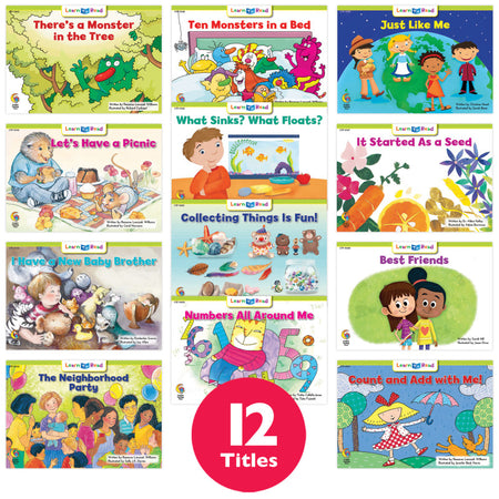 Learn to Read Variety Pack 13, Level F, 12 Titles