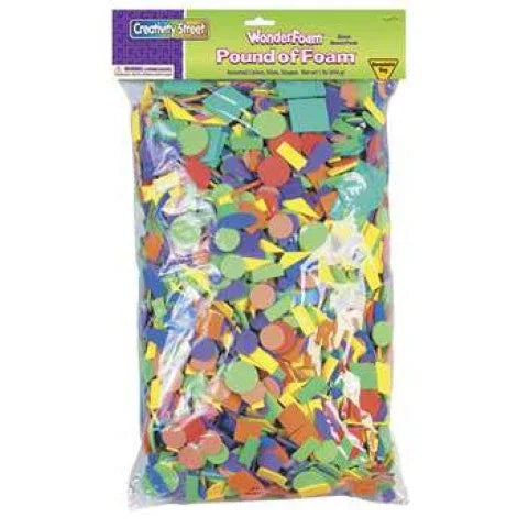 WonderFoam 1 lb Bag, Contains over 5,000 pieces