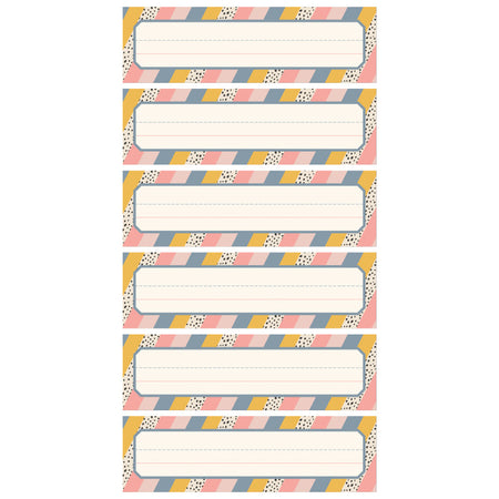 We Belong Nameplates, 36 Per Pack, 6 Packs