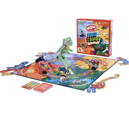 WOW in The World Build 'Em Up Dinos Adventure Game