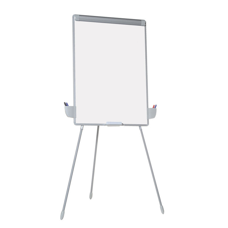 Non-Magnetic Dry Erase Tri-Pod Presentation Easel, Silver, 29.5 x 42 Inch