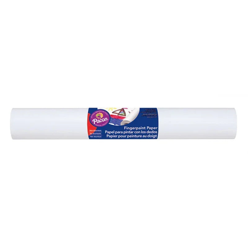 Fingerpaint Paper, White, 16" x 100', 1 Roll (DIXP5318)