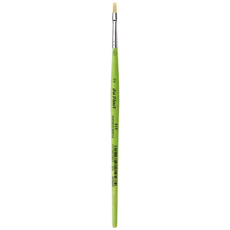FIT Synthetics Student Brush, Synthetic, Acrylic & Oil, Flat, Series 379, Size 2