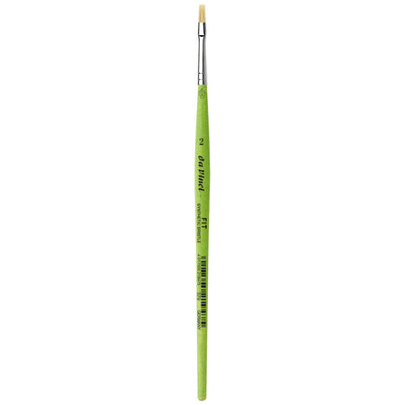 FIT Synthetics Student Brush, Synthetic, Acrylic & Oil, Flat, Series 379, Size 2