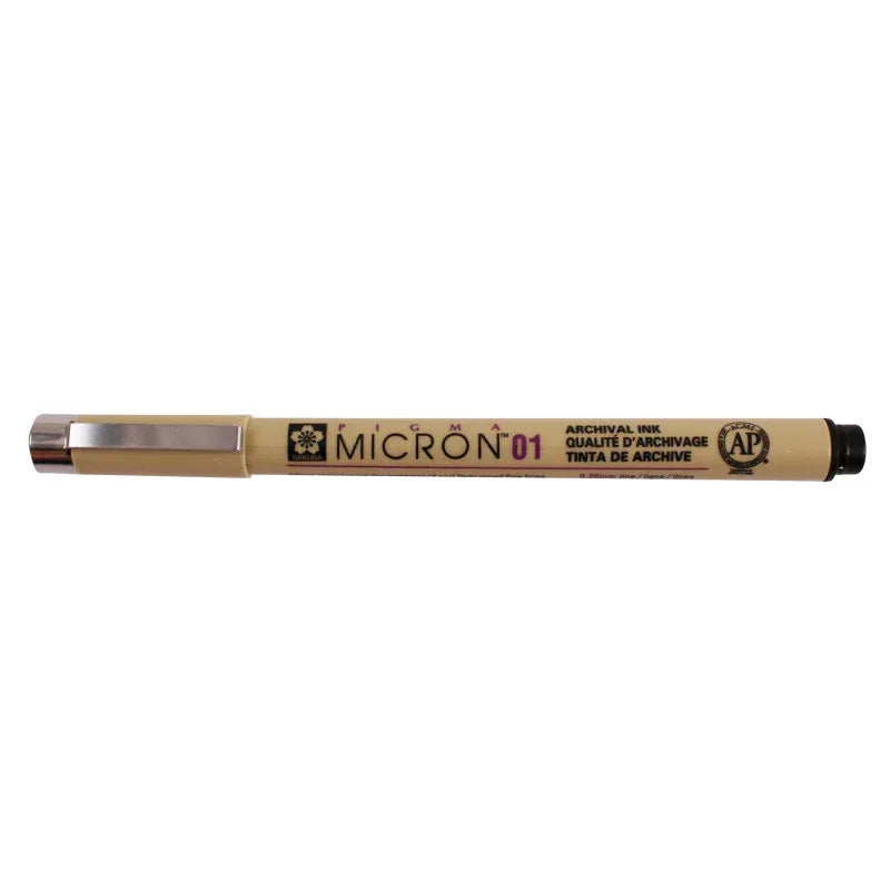 Pigma Micron Pen, Black, 0.25mm Size 01