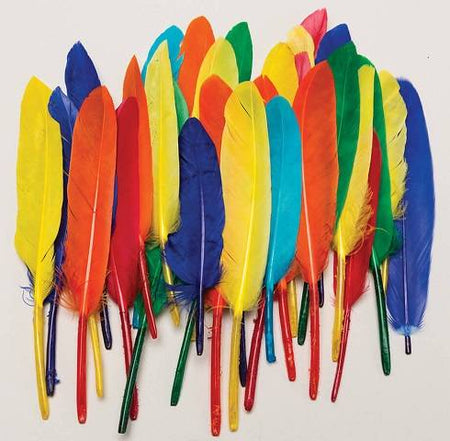 CREATIVITY STREET, DUCK QUILLS, 3 OZ. ASSORTED COLORS