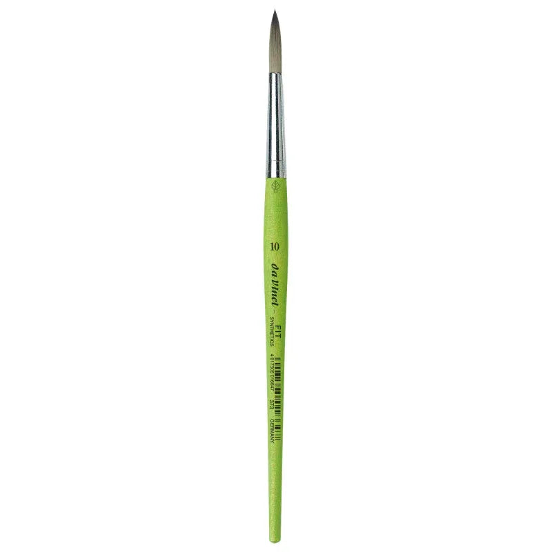 FIT Synthetics Student Brush, Synthetic, Acrylic & Tempera, Round, Series 373, Size 10