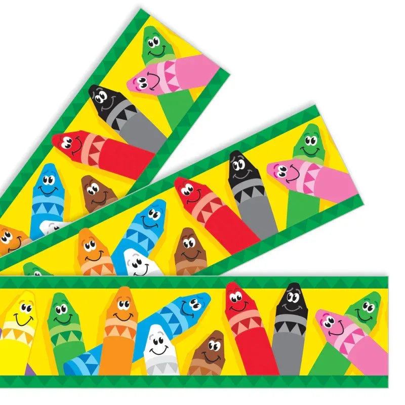 Colorful Crayons Bolder Borders&reg;, 35.75'