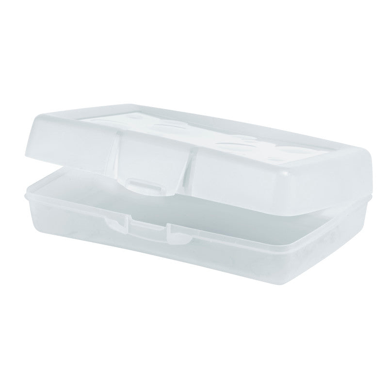 Large Pencil Box, Clear