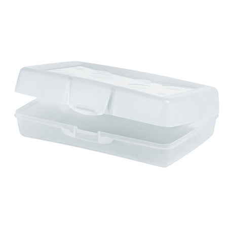 Large Pencil Box, Clear