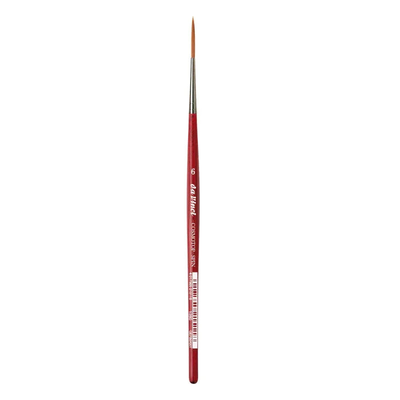 COSMOTOP-SPIN Rigger Brush, Synthetic, Acrylic & Watercolor, Pointed Liner, Series 5880, Size 6