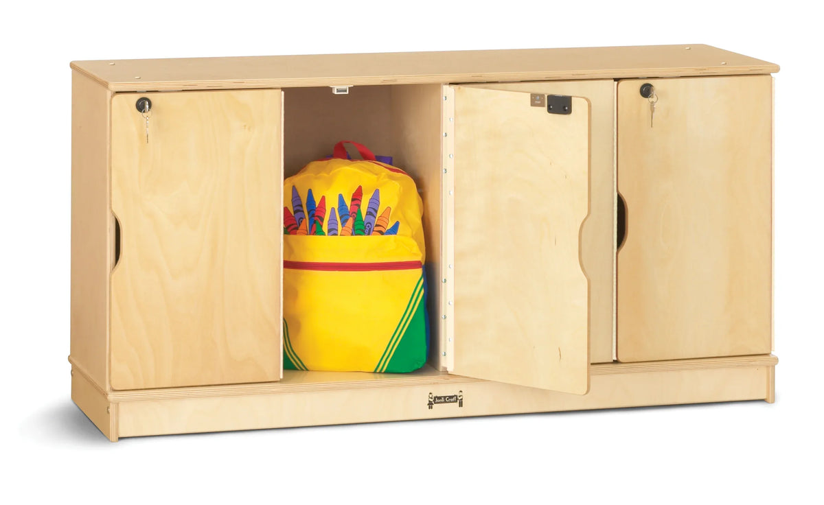 Jonti-Craft® Stacking Lockable Lockers - Double Stack
