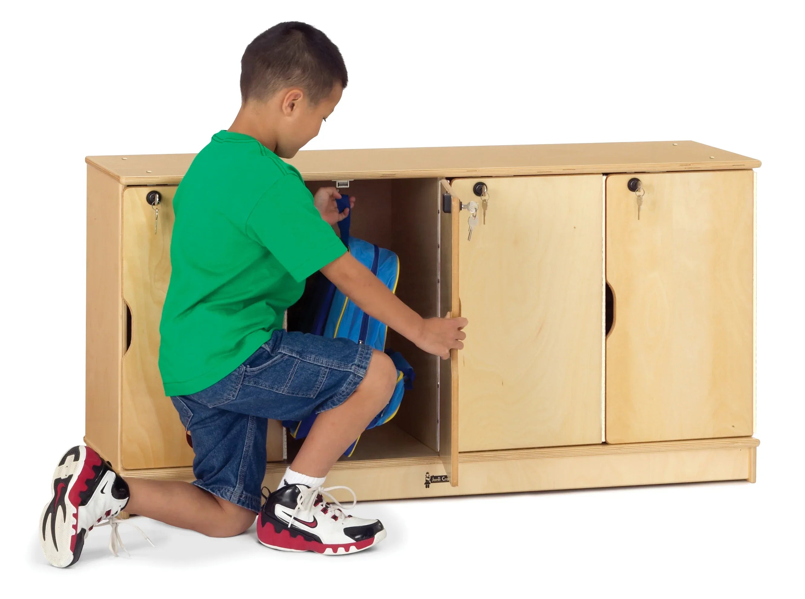 Jonti-Craft® Stacking Lockable Lockers - Single Stack